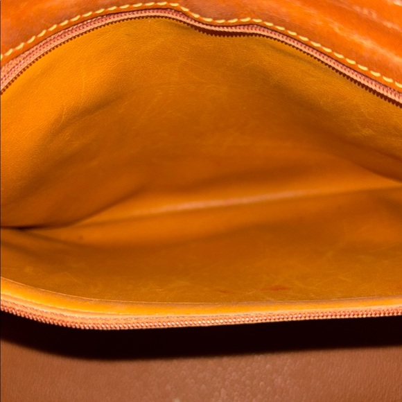 Dooney & Bourke AWL Speedy Chocolate and Caramel Satchel Vintage - Picture 11 of 11